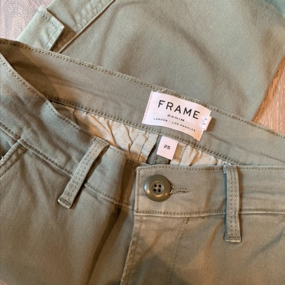 FRAME Platoon Cargo Skinny Jeans - SIZE 25 - Picture 5 of 7